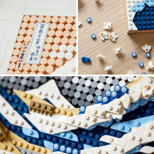 LEGO® Art Hokusai – The Great Wave 31208 Building Kit (1,810 Pieces)